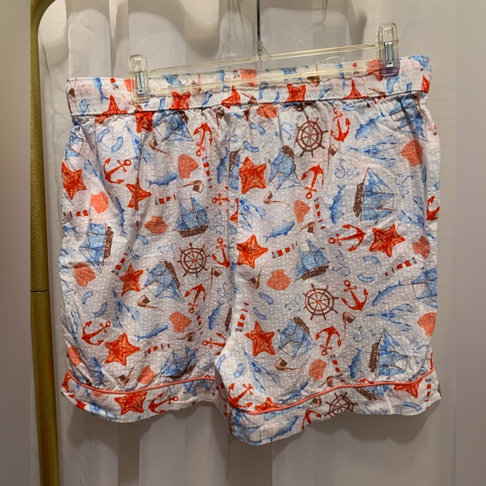 Serra Nautical Sea Seer Sucker Pajama Set - Picture 9 of 10
